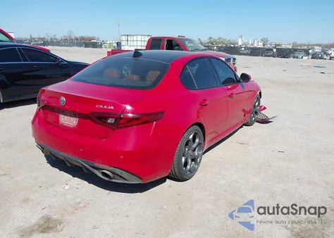 2019 Alfa Romeo Giulia Ti Sport Rwd from USA, damaged, VIN ZARFAMBN7K7602532